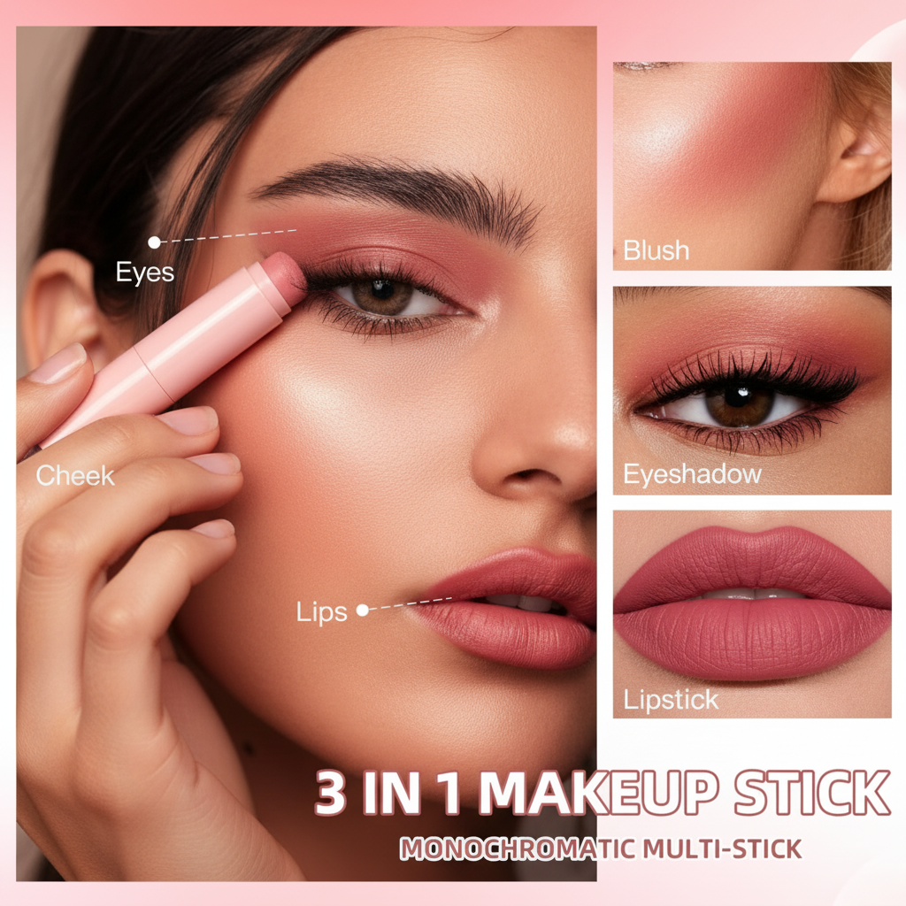Application stick blush yeux