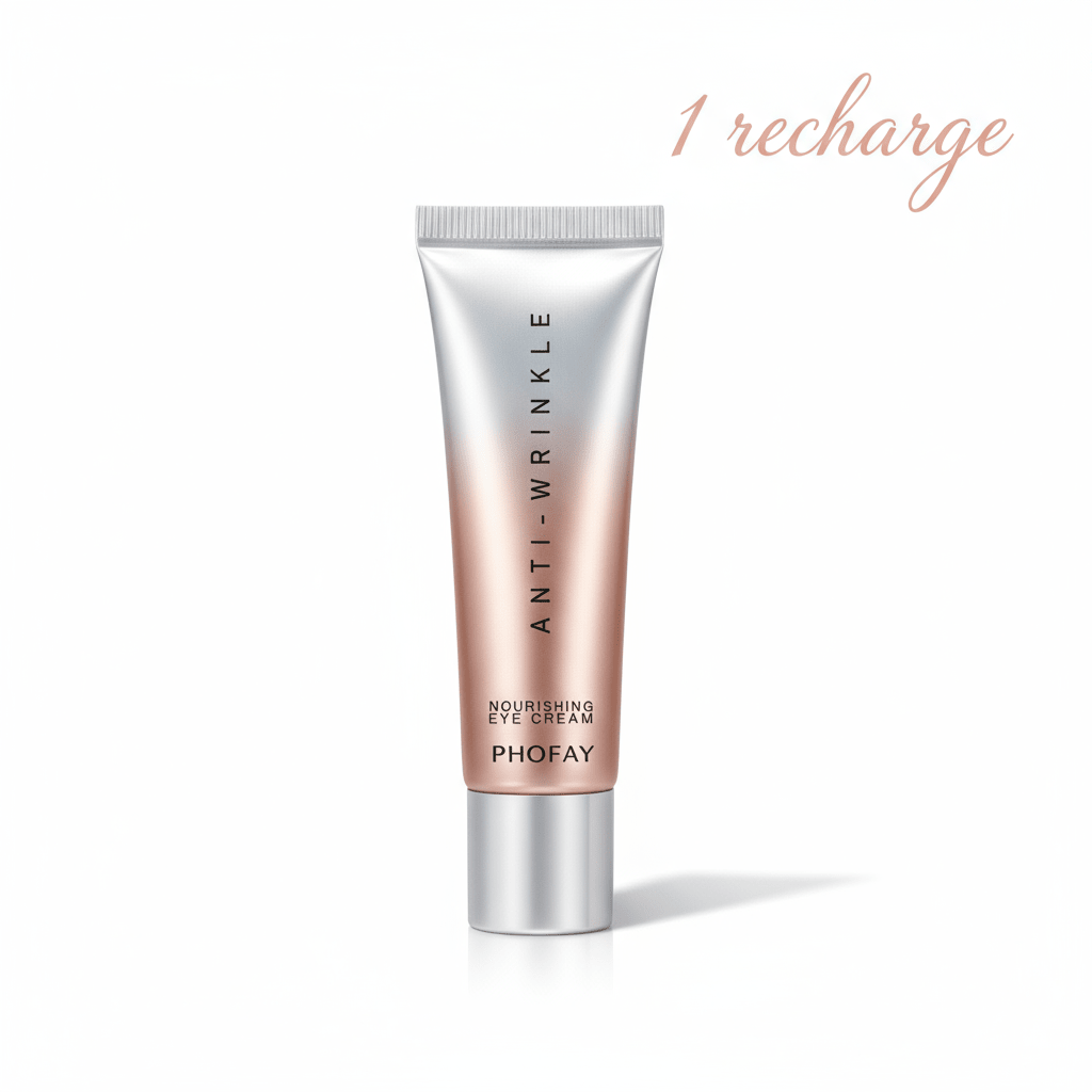 Crème Contour des Yeux Anti - Âge - Hydratation Intense & Massage Lissant - Reflets lumineux