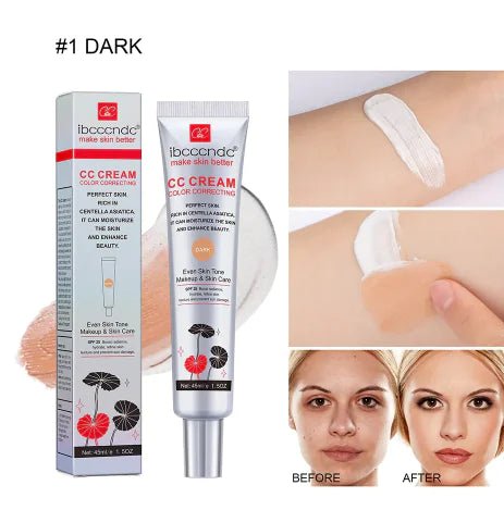 Fond de Teint Hydratant CC Crème à la Centella Asiatica - Reflets lumineux