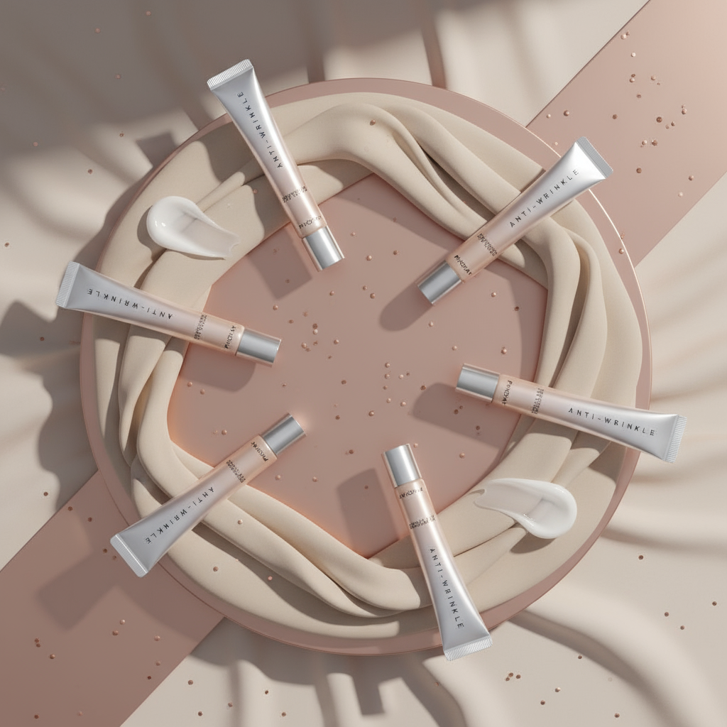 Crème Contour des Yeux Anti-Âge - Hydratation Intense & Massage Lissant