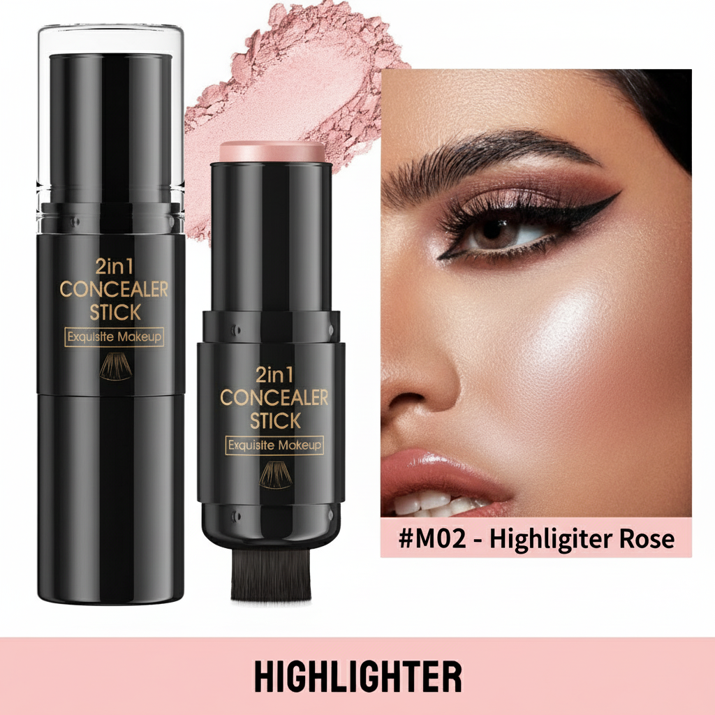 M02 Highlighter Rose - Réaliste