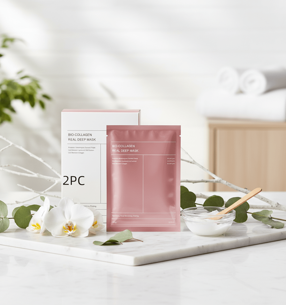 Masque Visage 5 - en - 1 - Hydratant, Raffermissant, Éclat & Lifting - Reflets lumineux