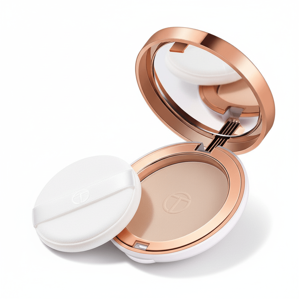 Poudre Matifiante Soyeuse - Fixateur de Maquillage Longue Tenue - Reflets lumineux