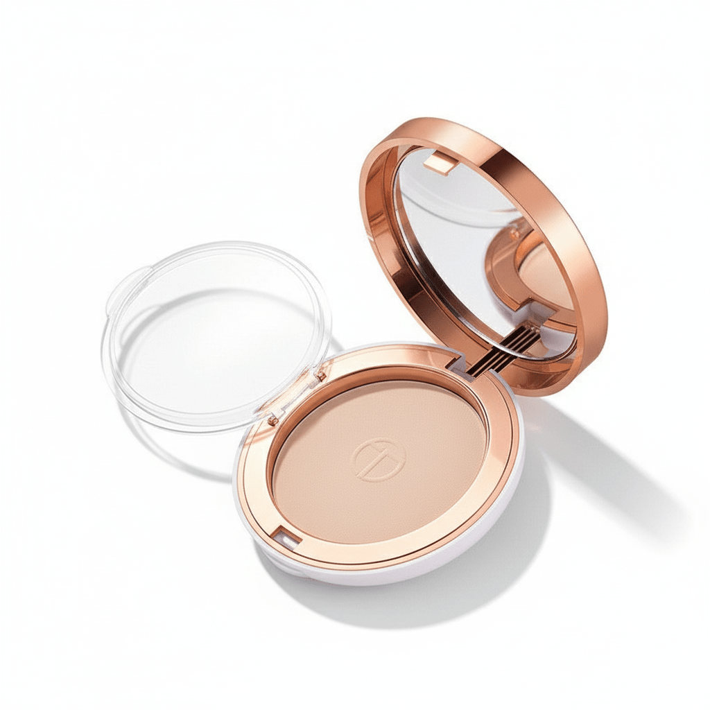 Poudre Matifiante Soyeuse - Fixateur de Maquillage Longue Tenue - Reflets lumineux